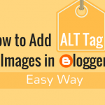 how to add alt text to images on blogger blog