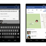 facebook location tracking on Messenger