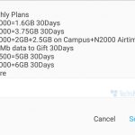 new glo data plans
