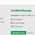 Manage my domains option under godaddy account