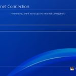 Select custom under internet connection settings