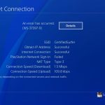 Unable to connect to Playstation network