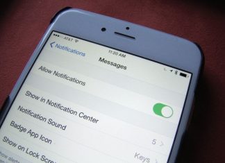 change or Disable notifications on iPhone locked screen running iOS 11