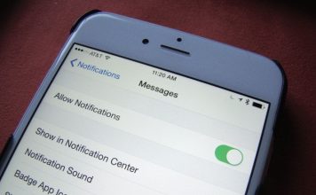change or Disable notifications on iPhone locked screen running iOS 11