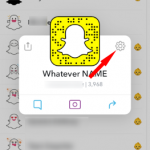 Friend option on snapchat using iPhone