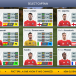 Select team on dream league soccer 2017