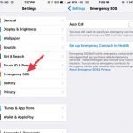 iOS 11 emergency SOS feature