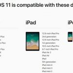 iOS 11 supported apple devices