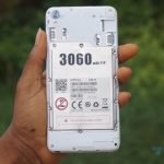 Infinix Smart back removed