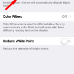 Invert colors on iPhone and iPad