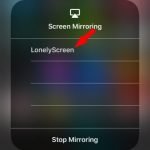 Select Lonelyscreen on iPhone