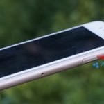 The power button on iPhone