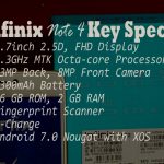 Infinix note 4 specs