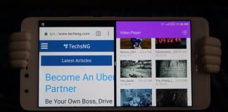 Split screen multitasking on infinix android phones