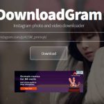 Downloadgram online tool for downloading instagram videos and pictures