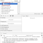 snippets code area in google chrome browser