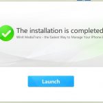 WinX MediaTrans installation successful