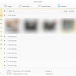 iPhone photos displayed on WinX software