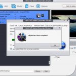 Conversion completed using WinX HD video converter software