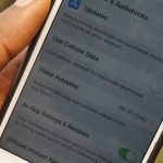 Control data usage on iPhone by disabling automatic downloads of apps