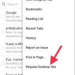 Request deskop version of gmail account