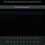 Input the neptune rising url into the address bar on kodi