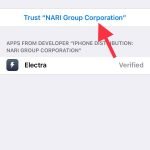 Trust Profile on iOS 11