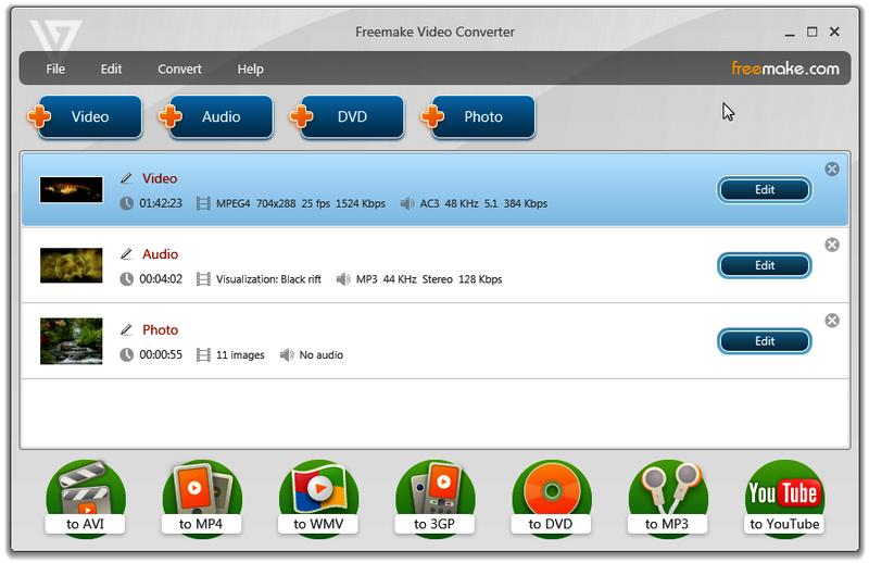 How to use freemake video converter