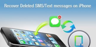 how to recover deleted text messages on iPhone