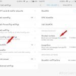 Steps to View Block Lists On Xiaomi android Phones