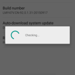 check software update on android