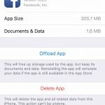 delete app to fix hidden iPhone apps or missing iPhone apps