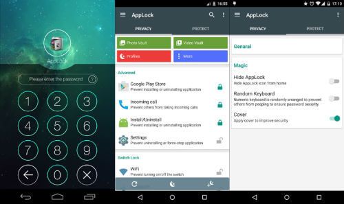 applock android app to lock pictures and videos