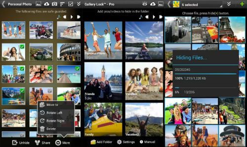 gallery lock app to protect images and videos on android