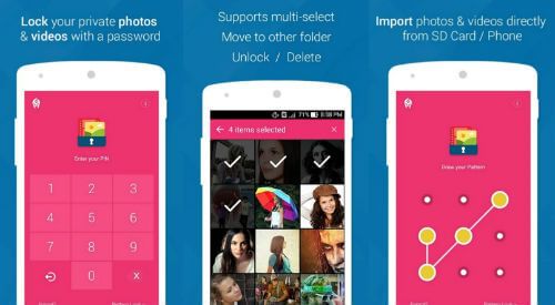 free photo and video locker app for android