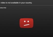 Fix this video is not available in your country on youtube