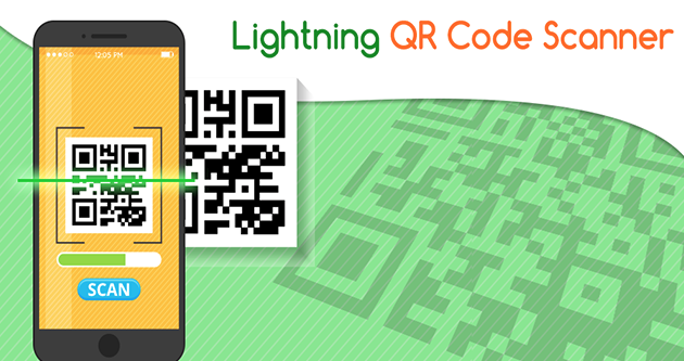 Lightening QR scanner